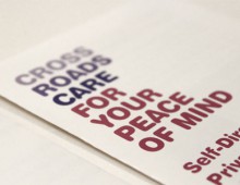 Printed Care Leaflets for Herts County Council x3000